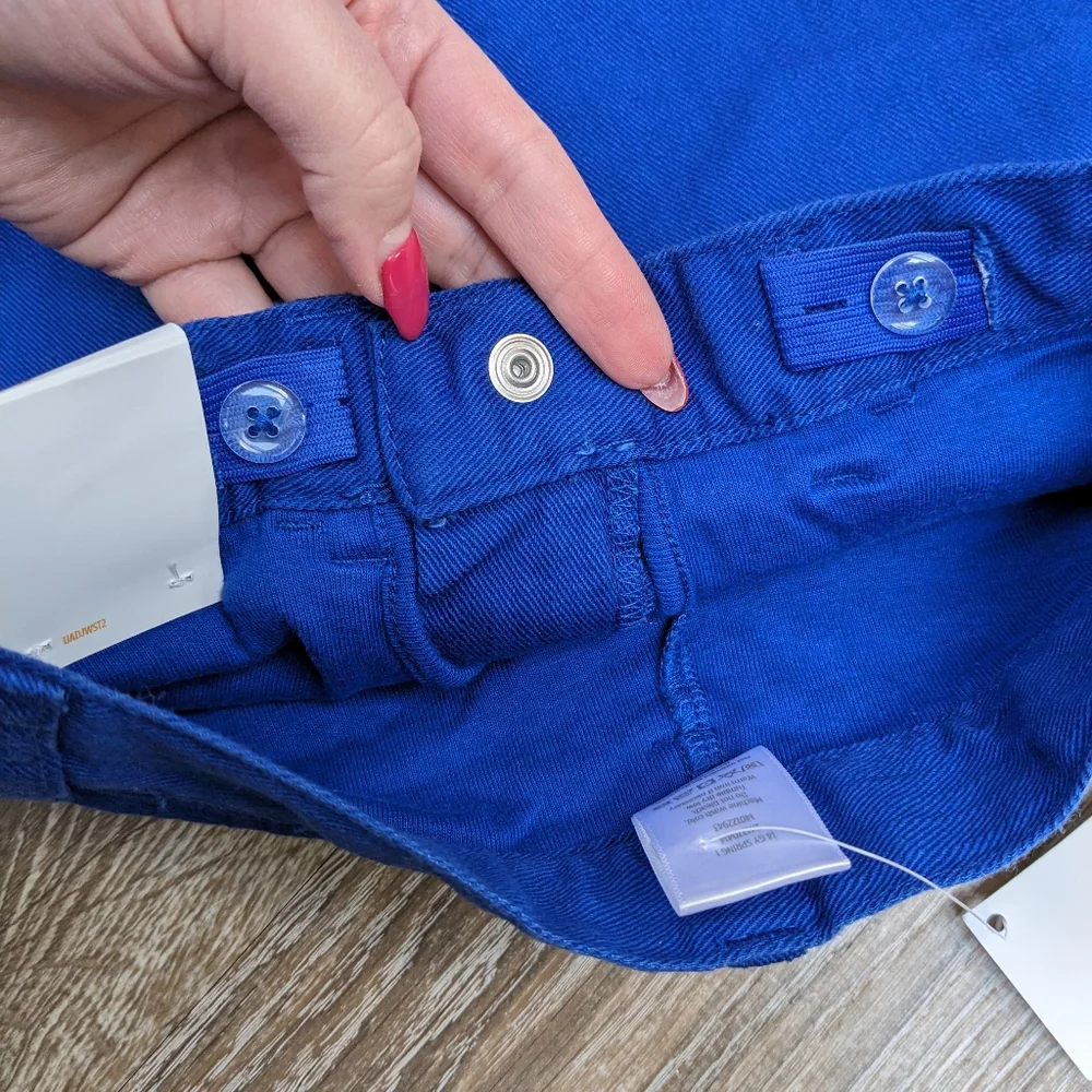 NWT Gymboree Royal Blue Nautical Denim Skort Girls Size 5